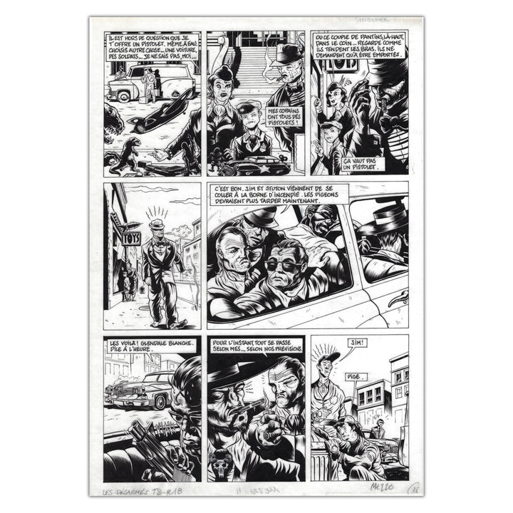 Mezzo - Les Désarmés volume 2 - Original page 18