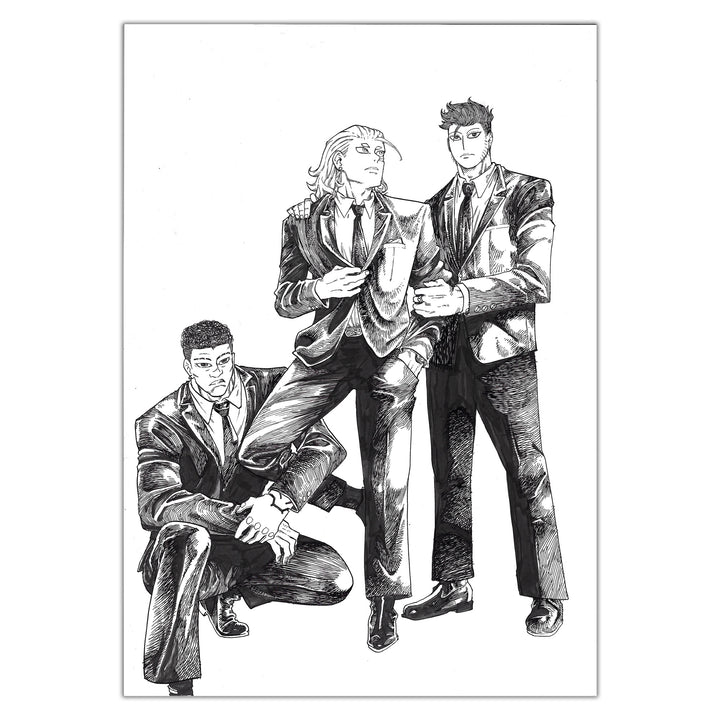 Mimo - DOME - Trio, 4e de couverture du tome 2 - Illustration originale