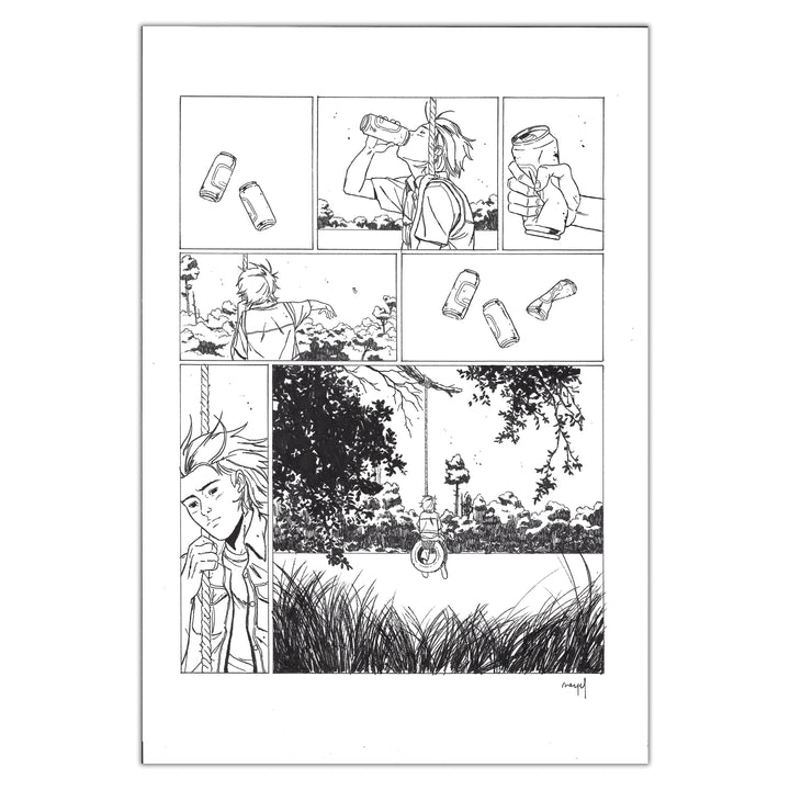 Neyef - Les Enfants Perdus - Original page 174