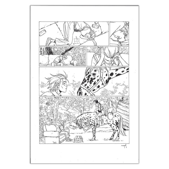 Neyef - Les Enfants Perdus - Original page 187