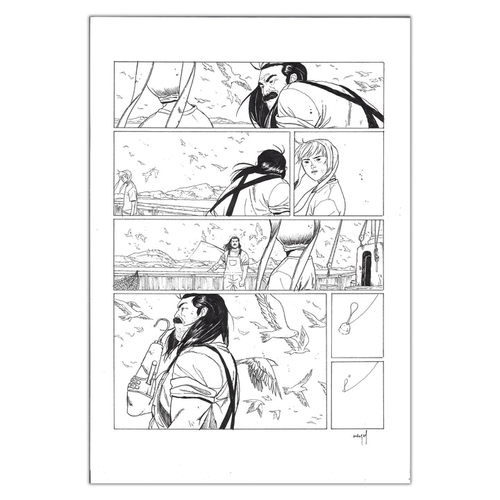 Neyef - Les Enfants Perdus - Planche originale page 24