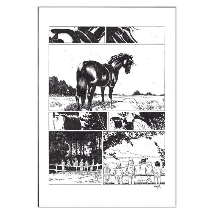 Neyef - Les Enfants Perdus - Planche originale page 63