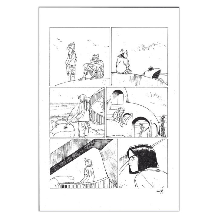 Neyef - Les Enfants Perdus - Original page 90