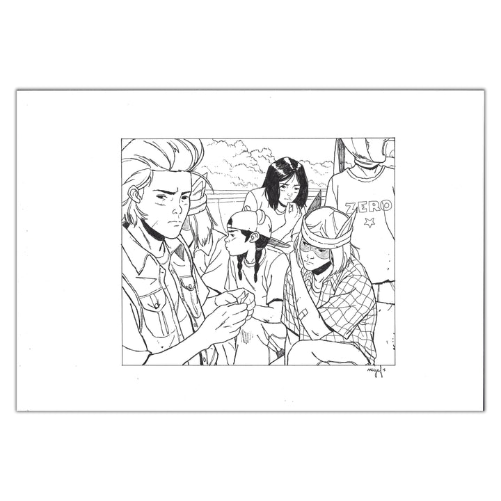 Neyef - Les Enfants Perdus - Original illustration