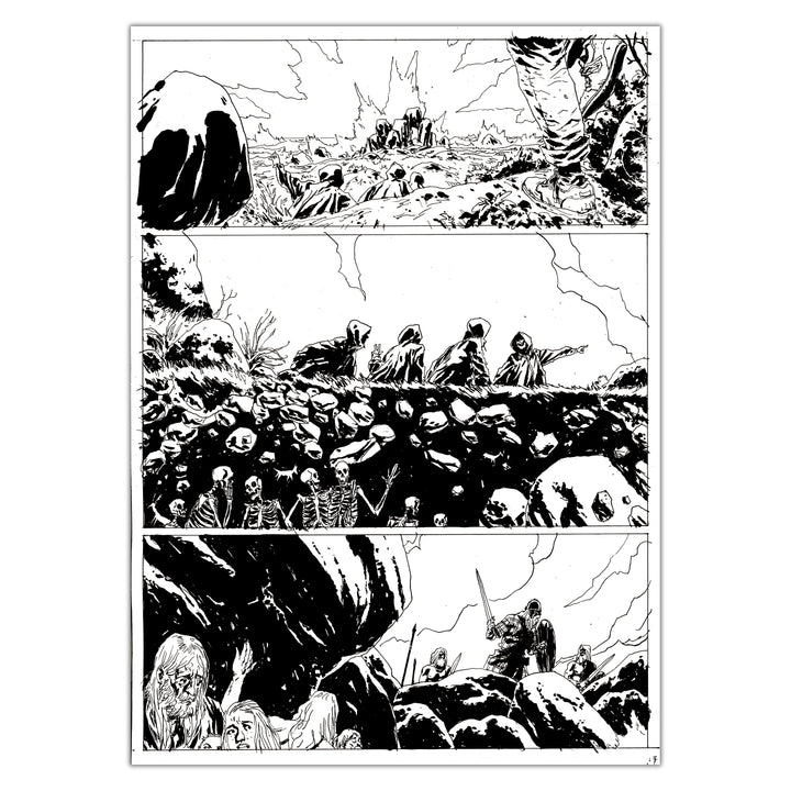 Jérémie Gasparutto - Le chemin derrière la maison - Original page 119