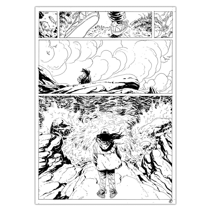 Jérémie Gasparutto - Le chemin derrière la maison - Original page 68