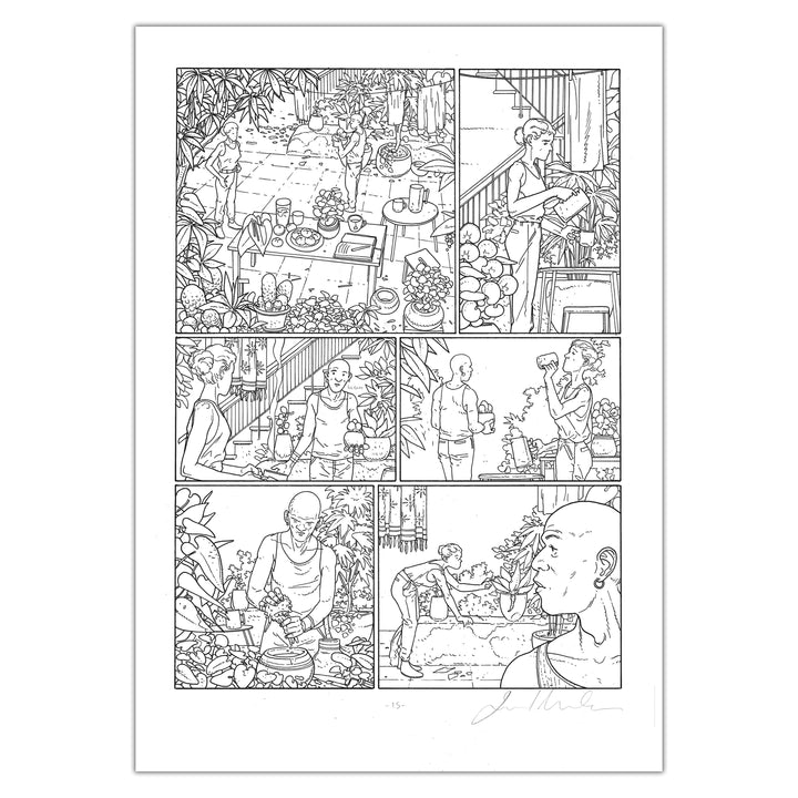 Jared Muralt - Buglands - Planche originale 15
