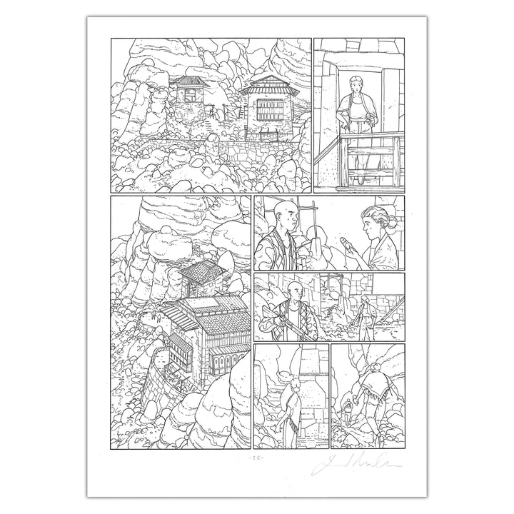Jared Muralt - Buglands - Planche originale 22