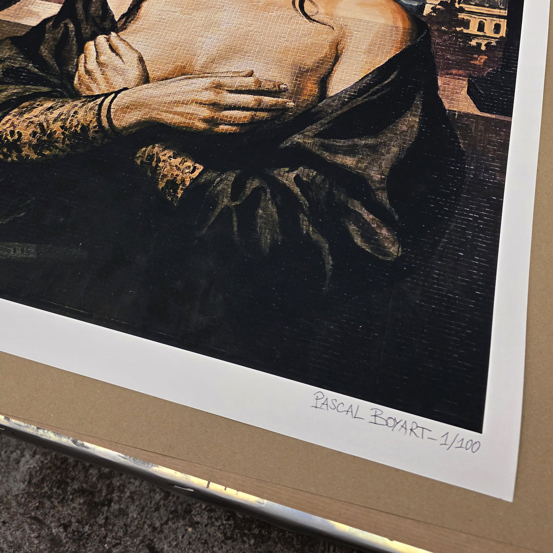 The Naked Mona Lisa - Signed and Numbered Collector’s Print
