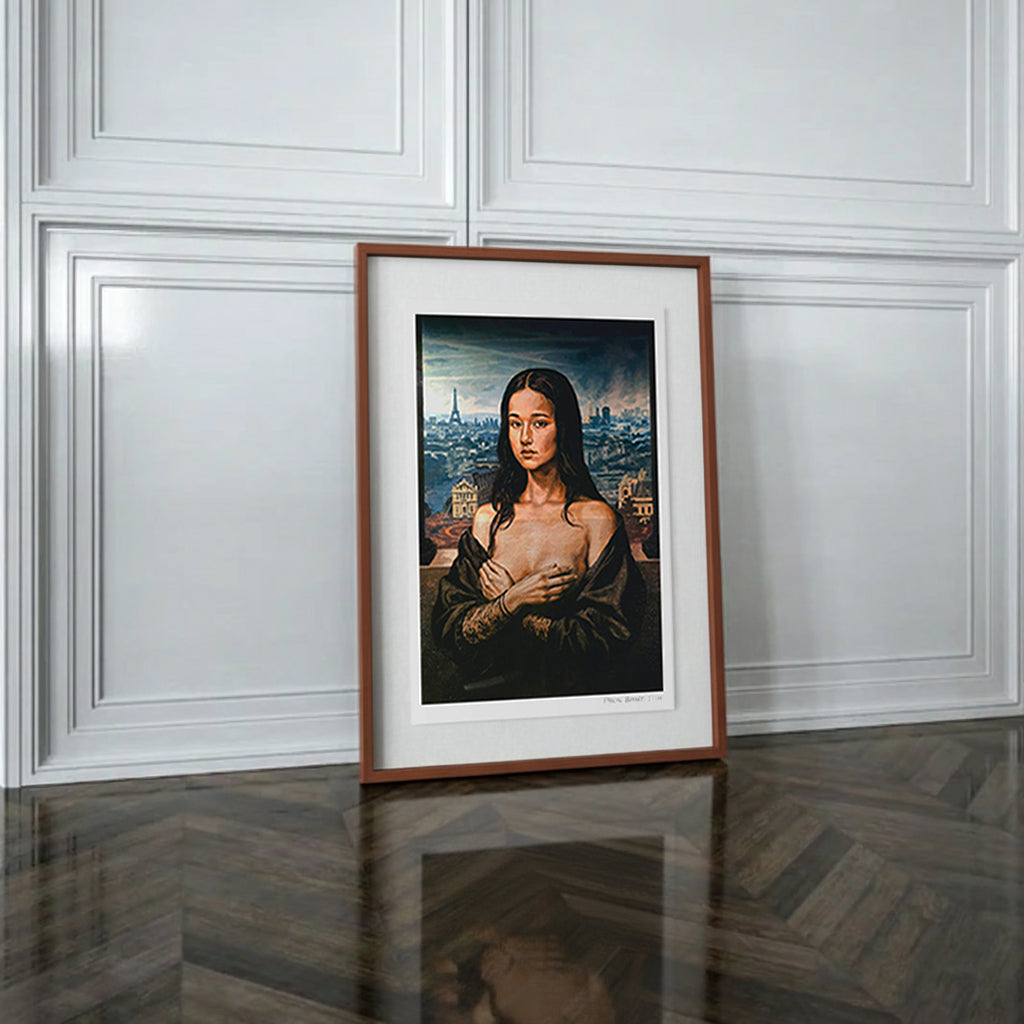 The Naked Mona Lisa - Signed and Numbered Collector’s Print