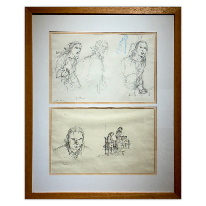 Patrice Pellerin - L'Épervier - sketched