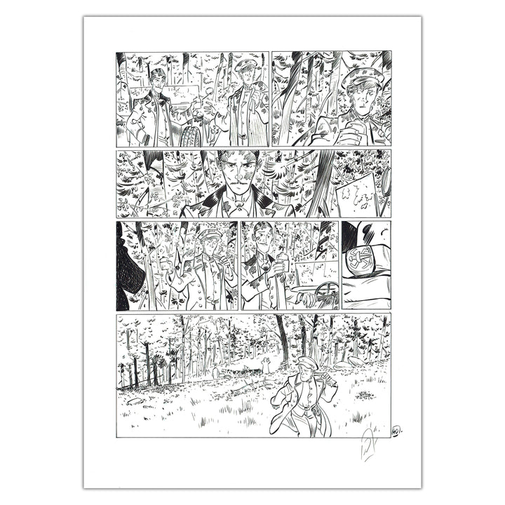 Pierre Alary - Silas Corey tome 3 - Page originale 40