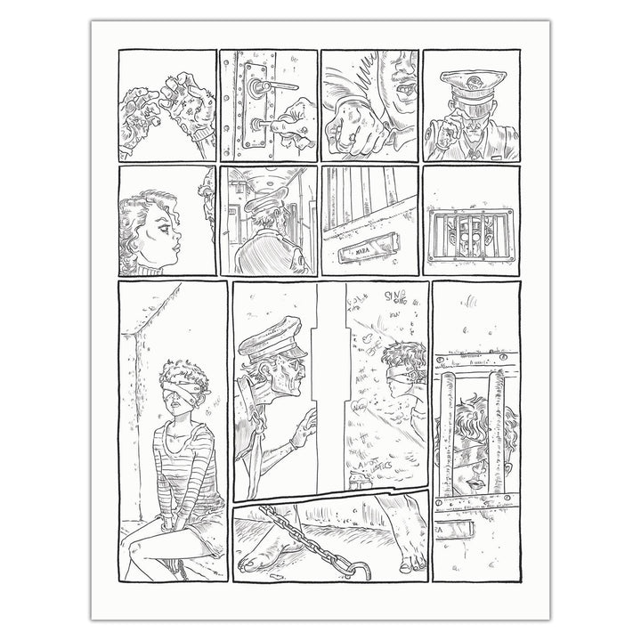 Le Turk - Dead Train - Planche originale page 122