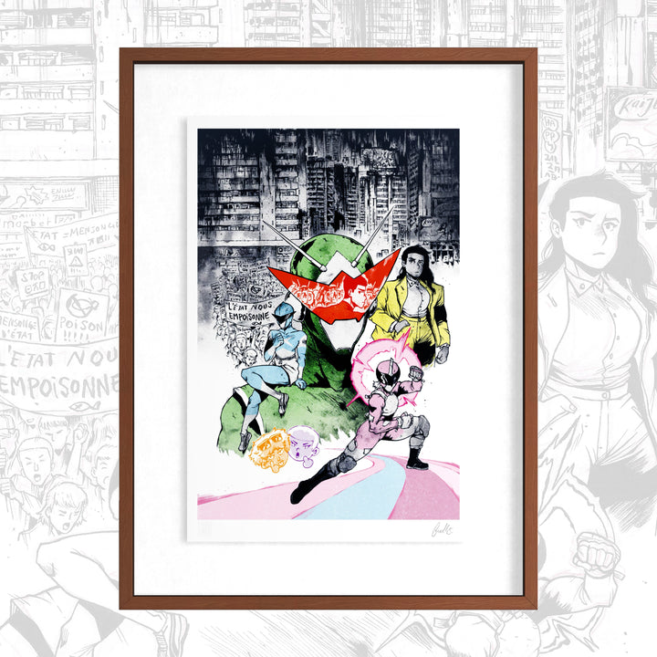 Guillaume Singelin - Shin Zero 2 - Print premium signé et numéroté
