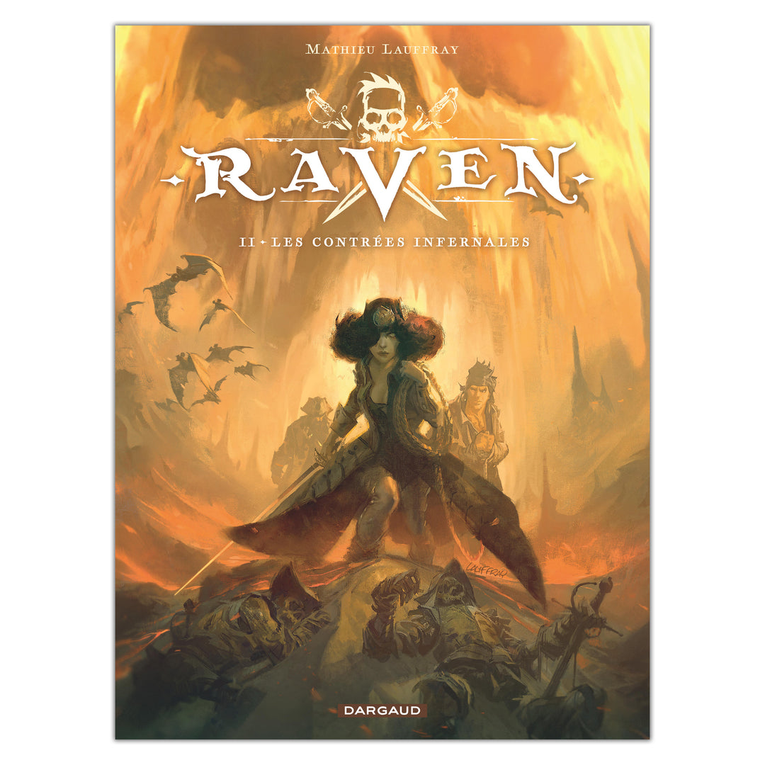 Mathieu Lauffray - Raven - Illustration Lady Darksee