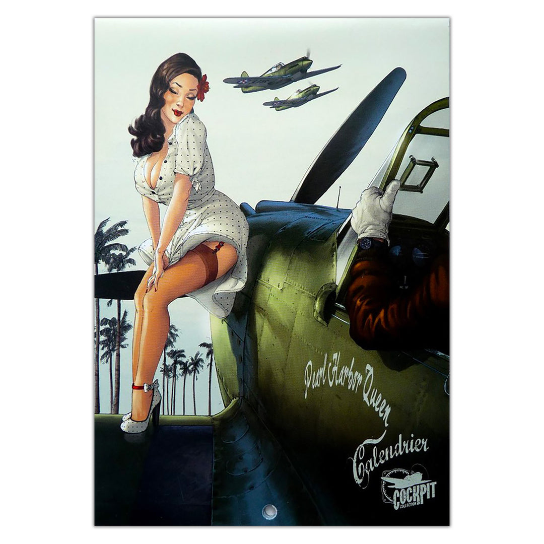 Romain Hugault - Couverture du calendrier Cockpit 2012 (Paquet)