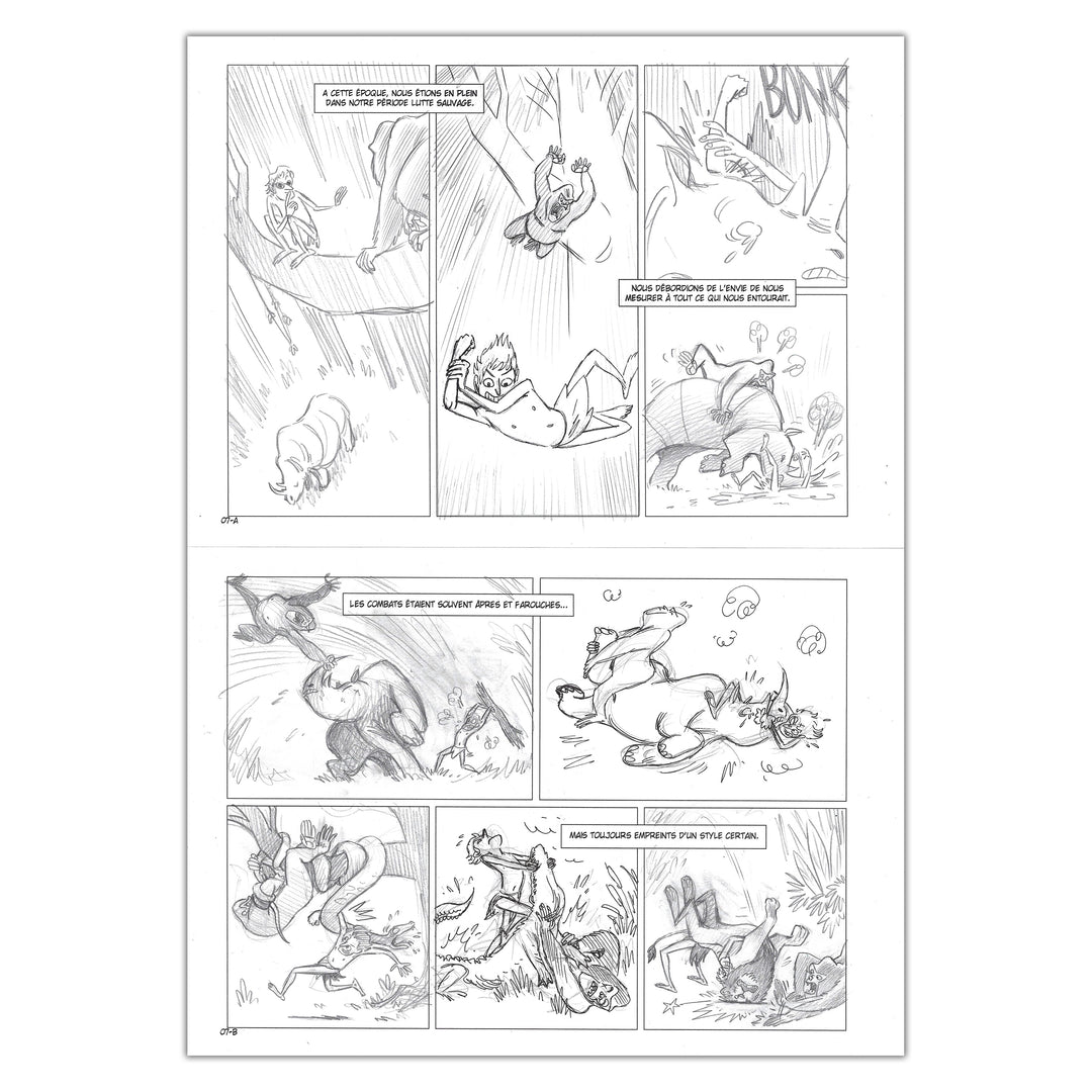 Jerome Jouvray - Johnny Jungle - Tome 1 - Planche originale 7