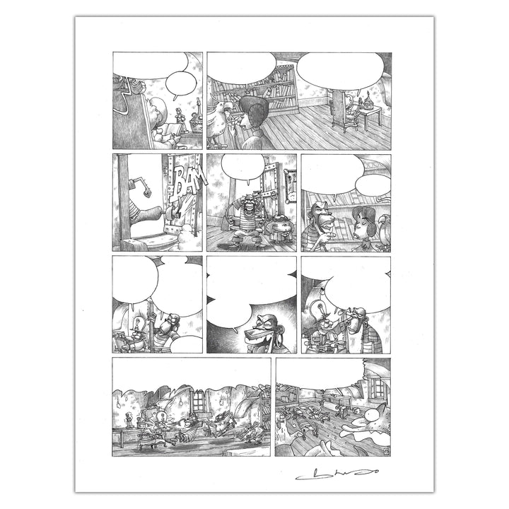 Frédérik Salsedo - Ratafia - Tome 1 planche originale 13