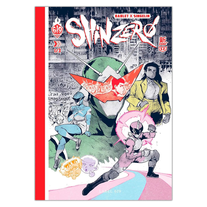 Guillaume Singelin - Shin Zero 2 - Livre (Label 619 / Rue de Sèvres)