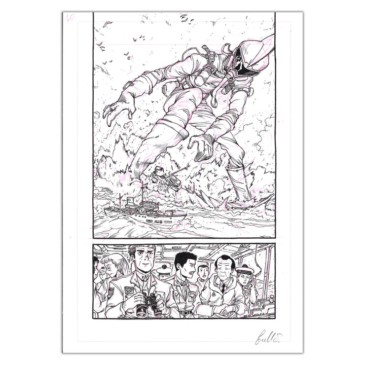 Guillaume Singelin - Shin Zero - Planche originale 69