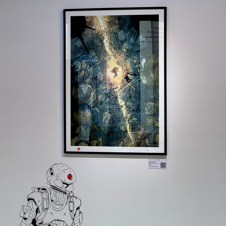 Mathieu Bablet - Silent Jenny  - Print premium avec dorure, signé et numéroté