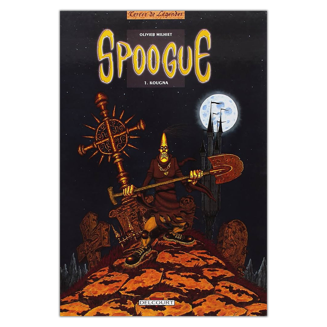 Olivier Milhiet - Spoogue - Tome 1 planche originale 38