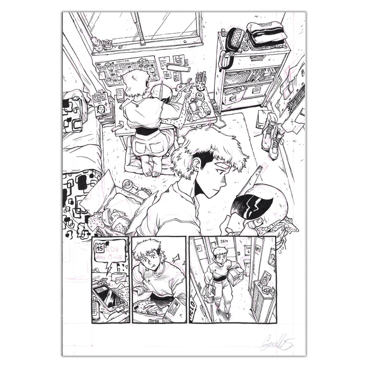 Guillaume Singelin - Shin Zero 2 - Planche originale 116