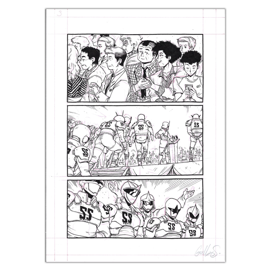 Guillaume Singelin - Shin Zero 2 - Planche originale 168