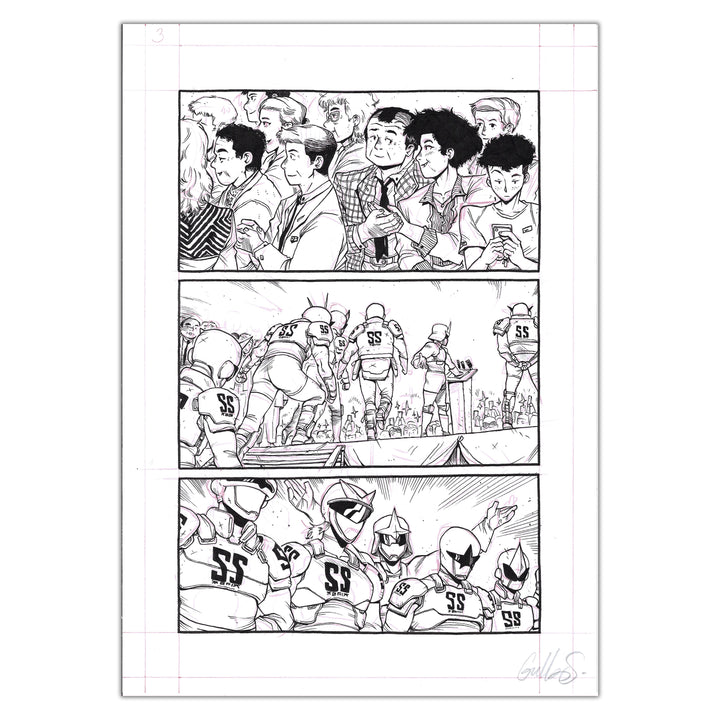 Guillaume Singelin - Shin Zero 2 - Planche originale 168