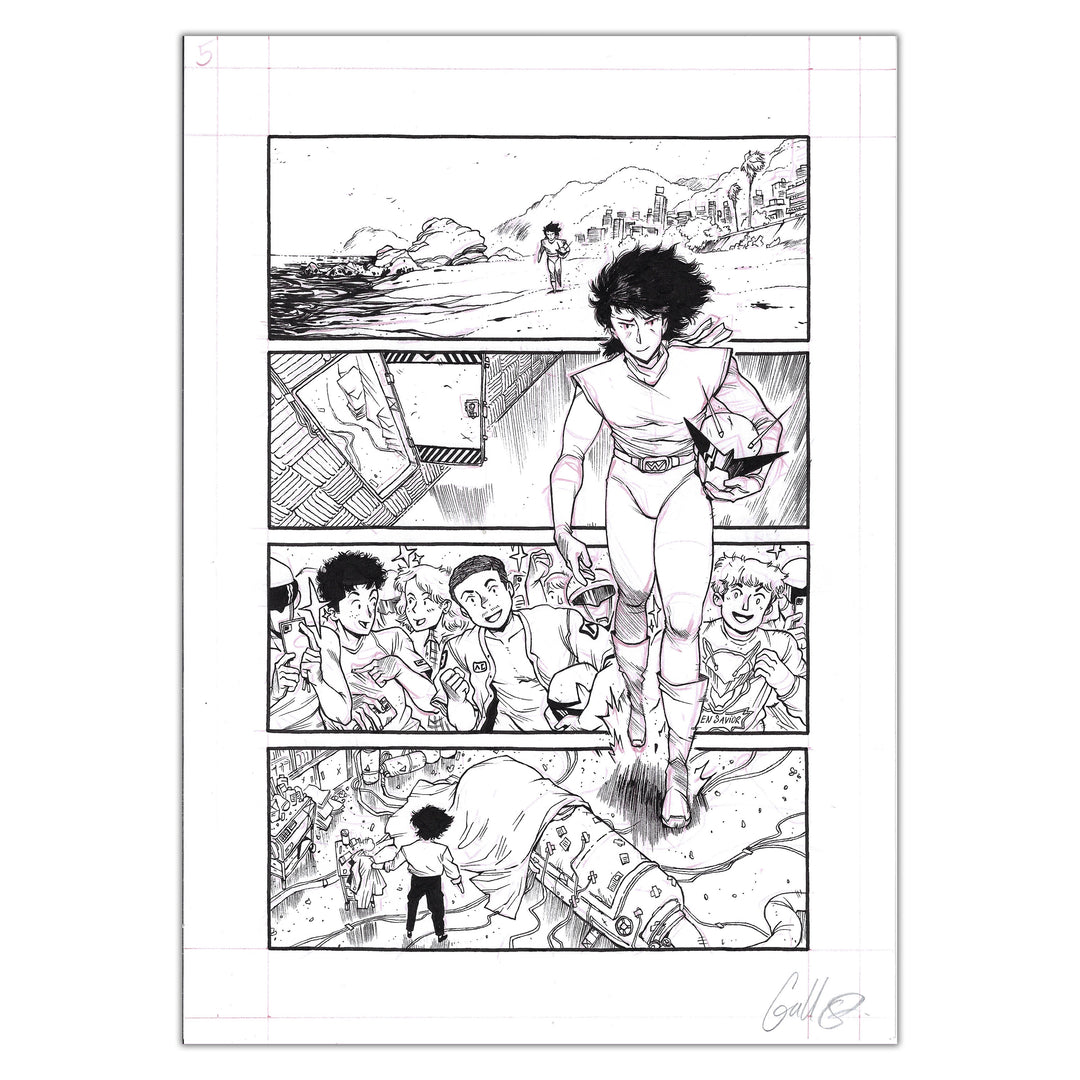 Guillaume Singelin - Shin Zero 2 - Planche originale 170