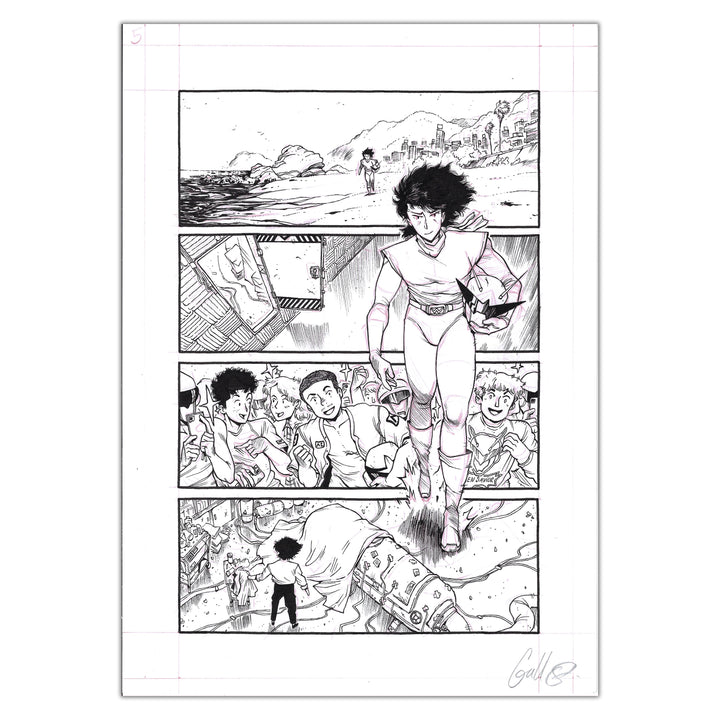 Guillaume Singelin - Shin Zero 2 - Planche originale 170