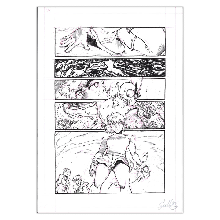 Guillaume Singelin - Shin Zero 2 - Planche originale 179
