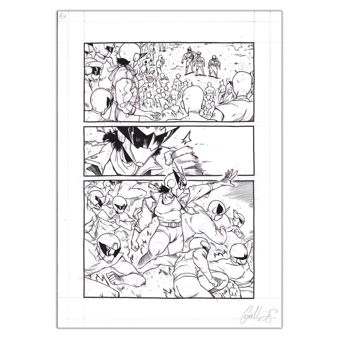 Guillaume Singelin - Shin Zero 2 - Planche originale 195