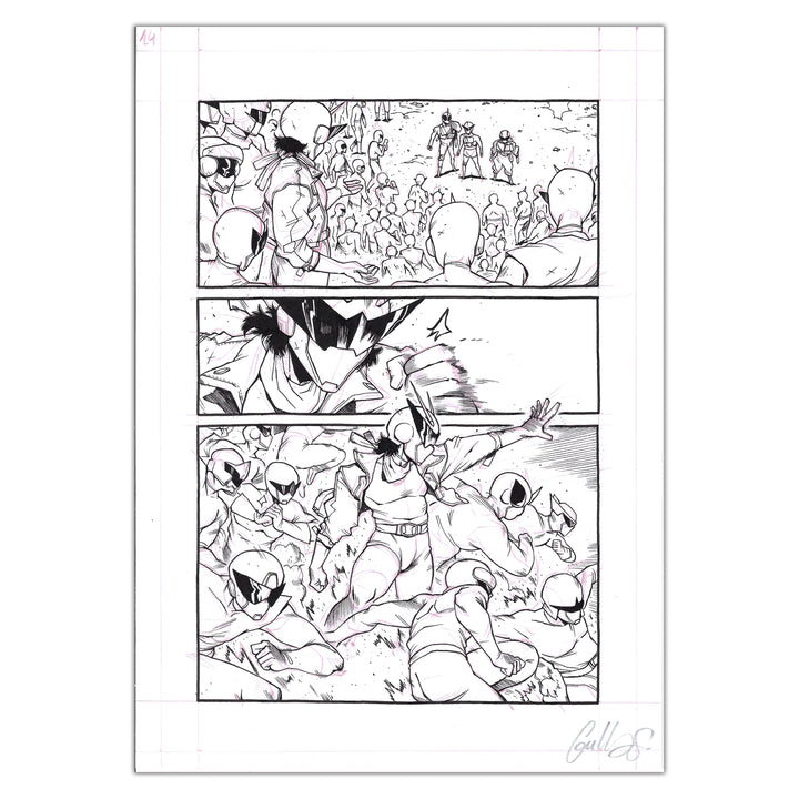 Guillaume Singelin - Shin Zero 2 - Planche originale 195
