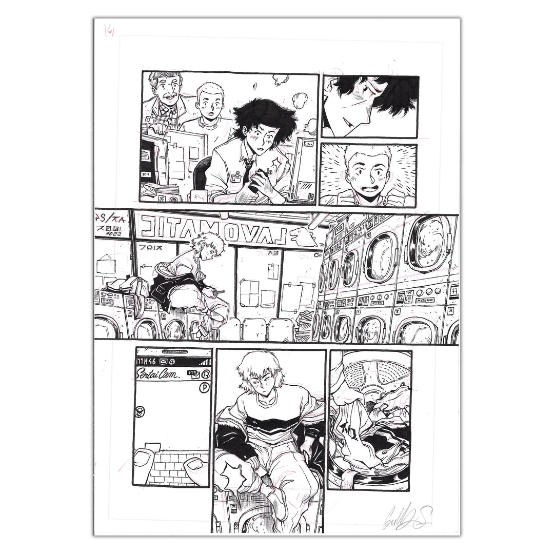 Guillaume Singelin - Shin Zero 2 - Planche originale 31