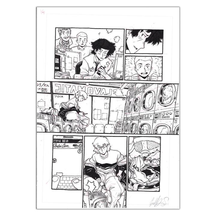 Guillaume Singelin - Shin Zero 2 - Planche originale 31