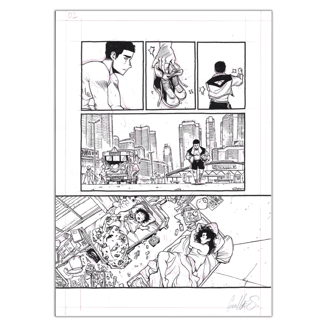 Guillaume Singelin - Shin Zero 2 - Planche originale 46