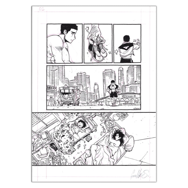 Guillaume Singelin - Shin Zero 2 - Planche originale 46