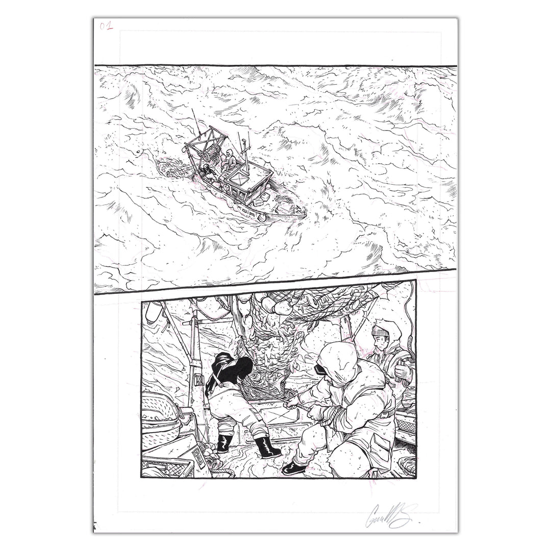 Guillaume Singelin - Shin Zero 2 - Planche originale 5