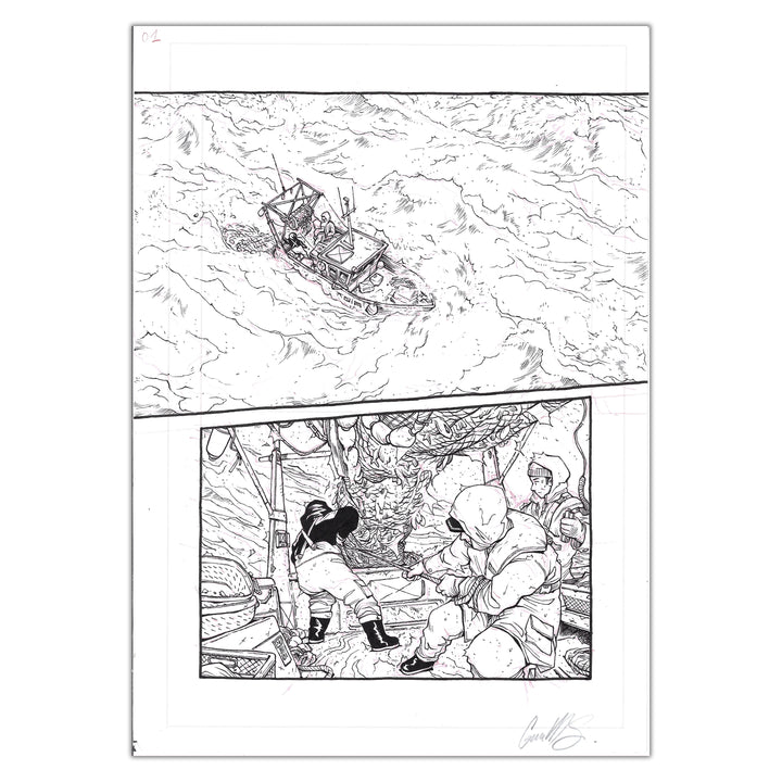 Guillaume Singelin - Shin Zero 2 - Planche originale 5