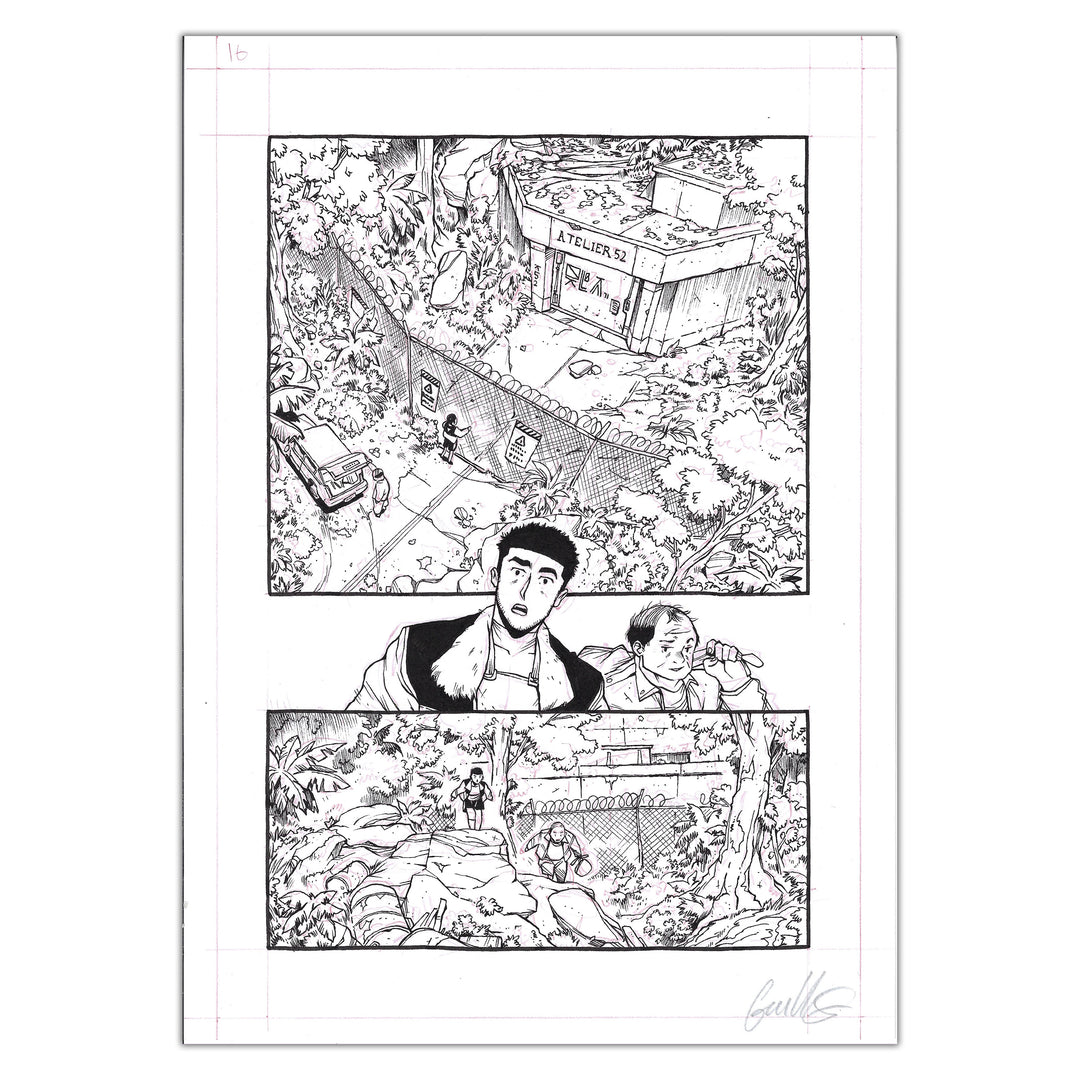 Guillaume Singelin - Shin Zero 2 - Planche originale 60