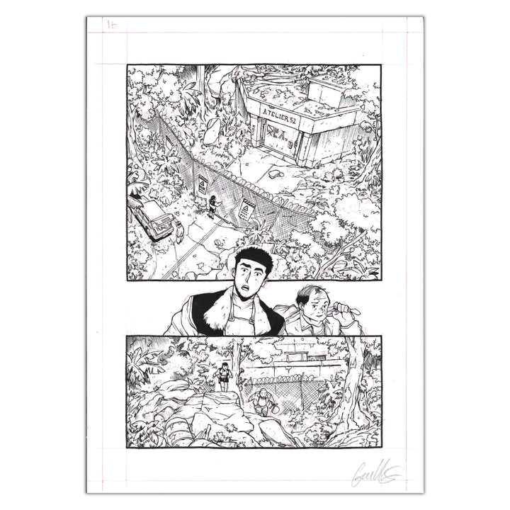 Guillaume Singelin - Shin Zero 2 - Planche originale 60