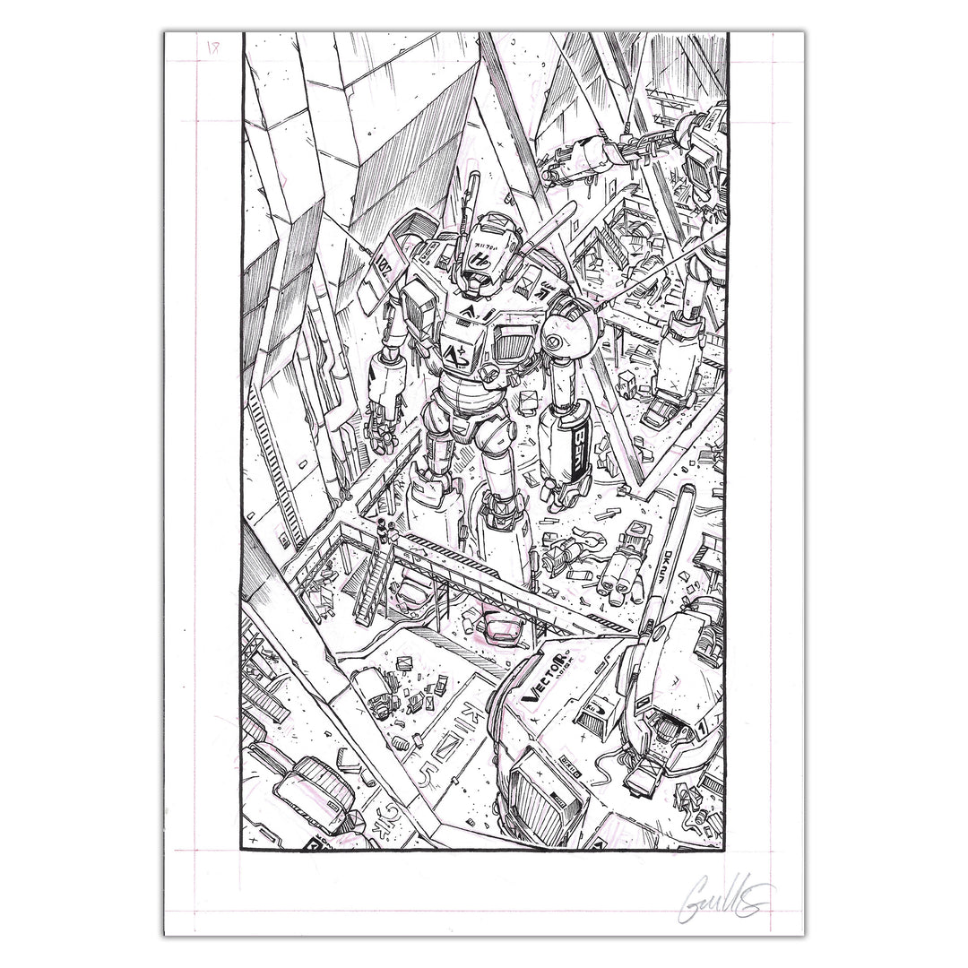 Guillaume Singelin - Shin Zero 2 - Planche originale 62
