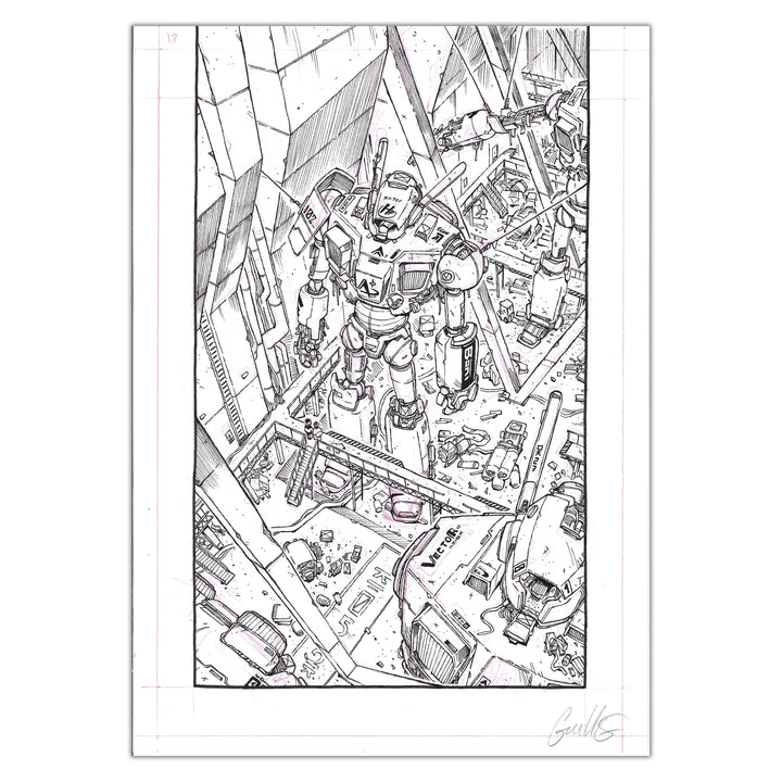 Guillaume Singelin - Shin Zero 2 - Planche originale 62