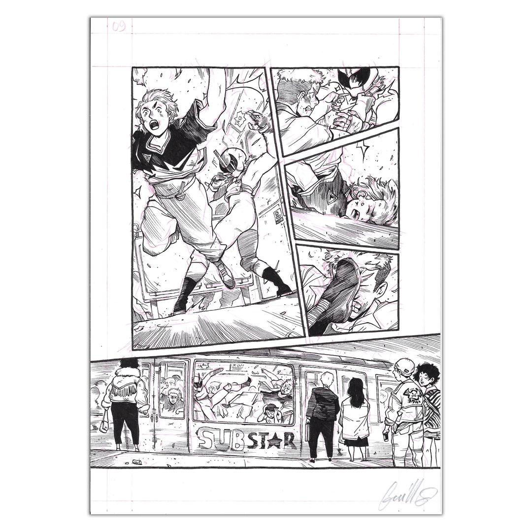 Guillaume Singelin - Shin Zero 2 - Planche originale 78