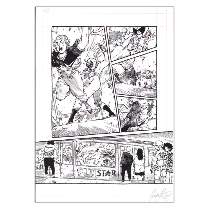Guillaume Singelin - Shin Zero 2 - Planche originale 78