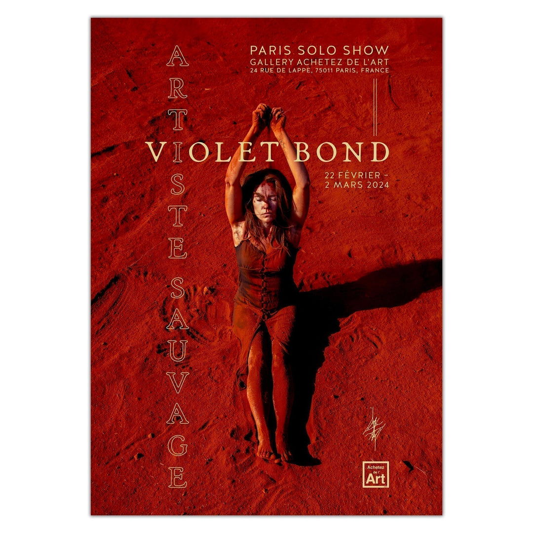 Violet Bond - Artiste Sauvage - Spider in the Web - Print premium numéroté et signé