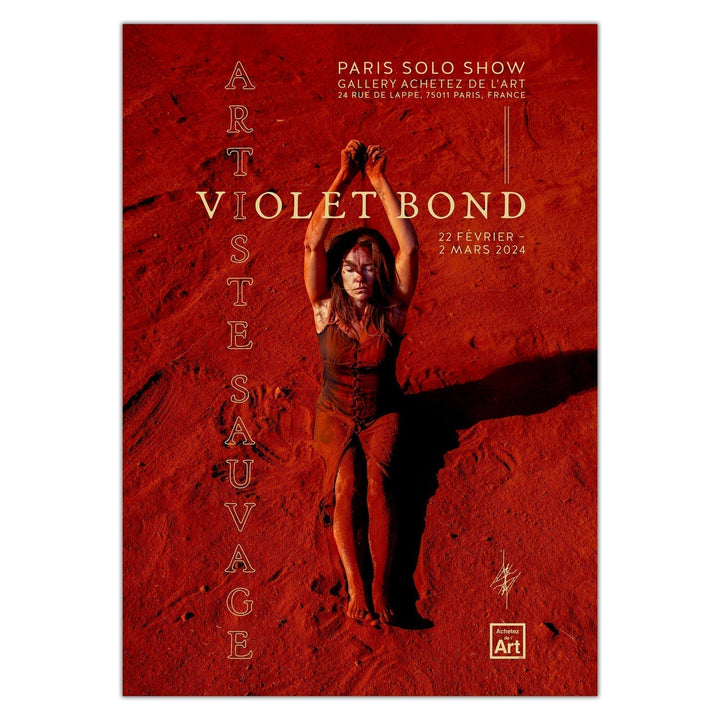 Violet Bond - Artiste Sauvage - Ashes to Ashes, Dust to Dust - Premium print, numbered and signed
