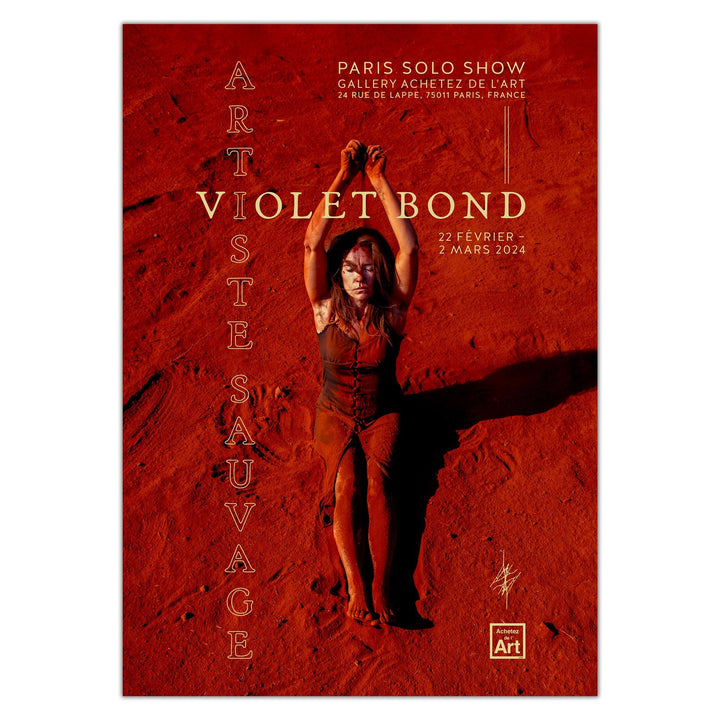 Violet Bond - Artiste Sauvage - Shadows and Dust - Print premium numéroté et signé