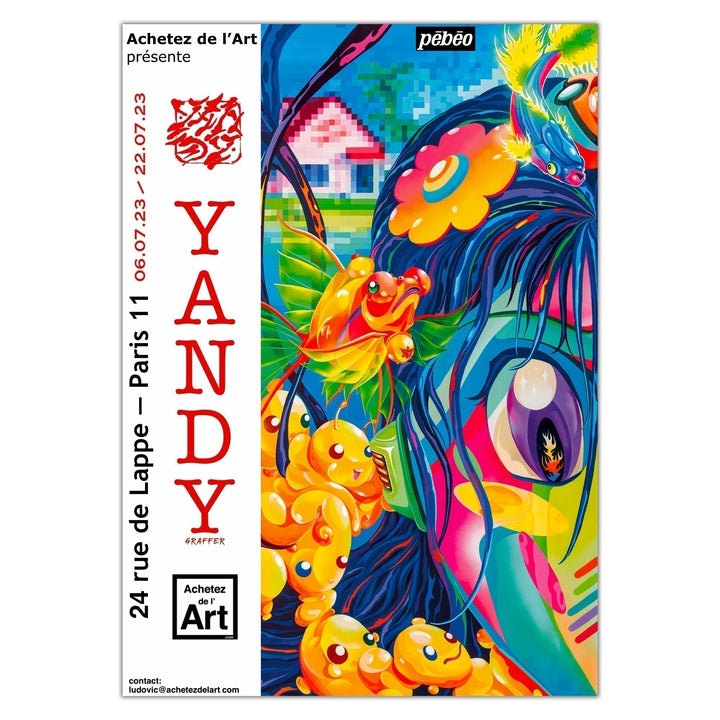 Yandy Graffer - Chino X Japonais (2014) - Oeuvre originale sur papier